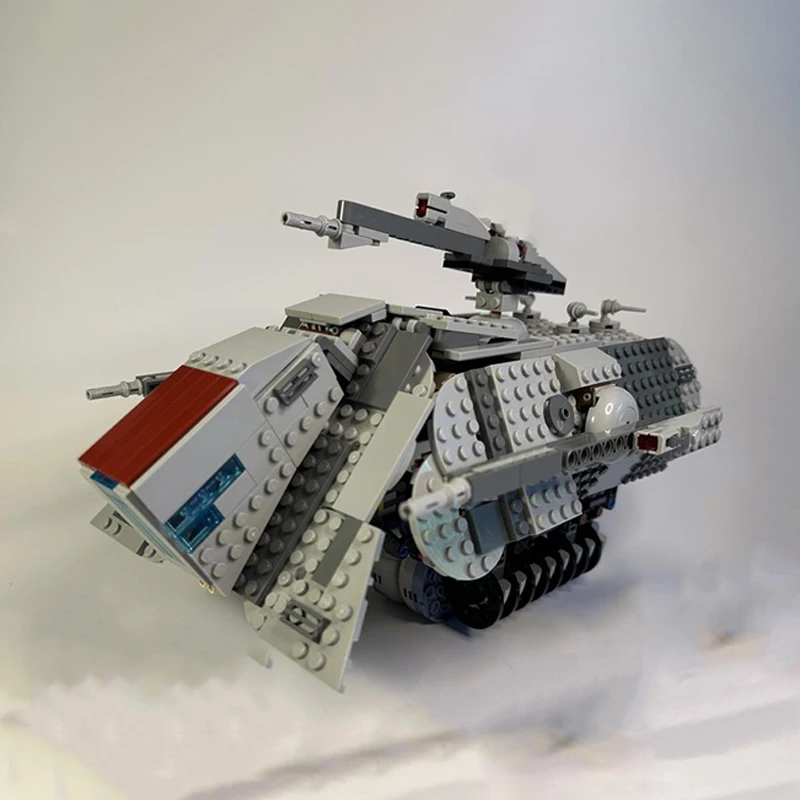 

755 шт. MOC UT-AT звездные боевые строительные блоки, волшебное дополнение к рождественскому зданию, радость, рождественский подарок