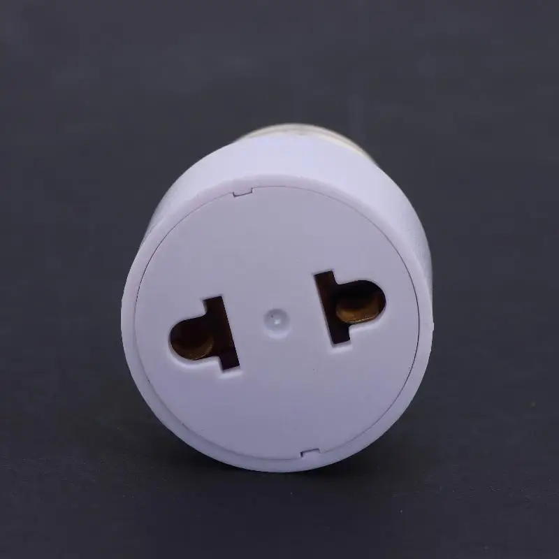 Empty Socket DIY Light Fixture Accessories, US EU Plug E27 Bulb Base Adapter