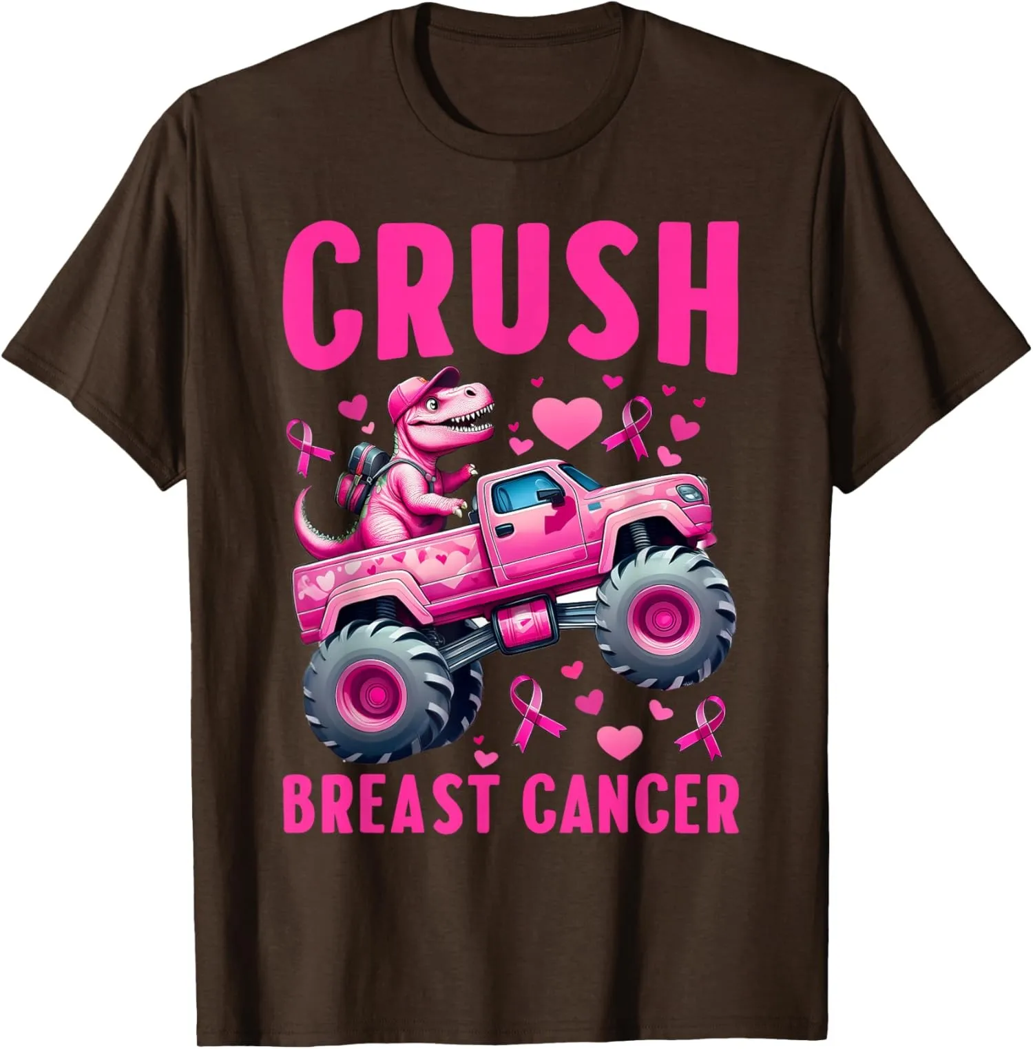 

Футболка унисекс Monster Truck Toddler Crush с дизайном осведомленности