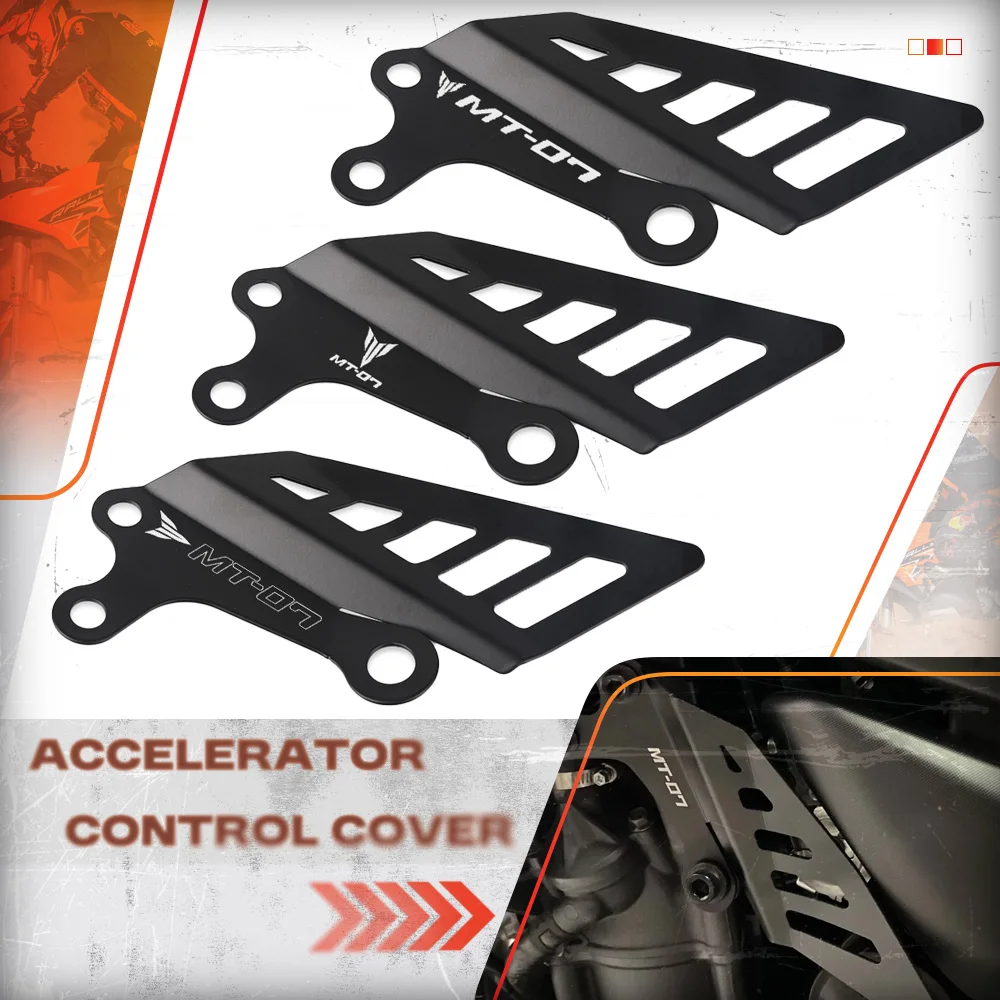 

Motorcycle Accessories Accelerator Control Cover For YAMAHA MT 07 MT07 MT-07 FZ-07 FZ07 TRACER 700 TRACER 7 GT 2013-2020 2021