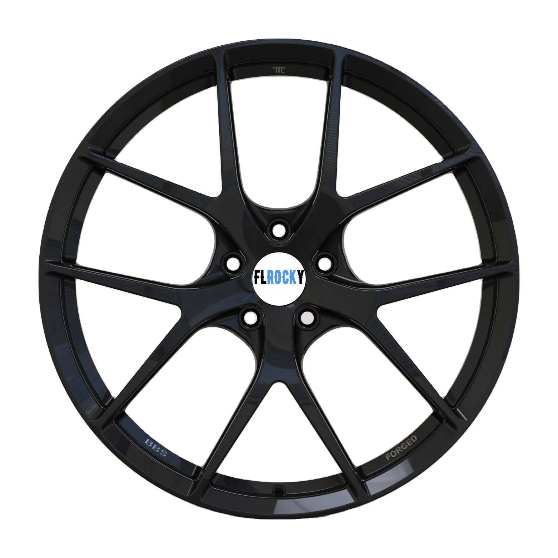 OEM ODM Monoblock Aluminum Forged Rims 17-21 Inches With 5X112 PCD 40Mm Et For Cars Durable And Lightweight