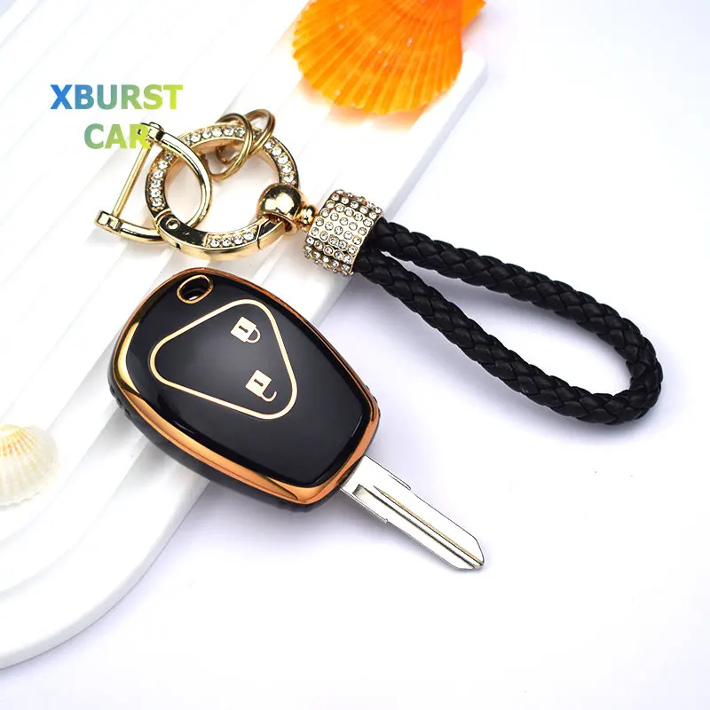 2/3 Buttons Car Remote Key Shell Case For Renault Megane Modus Espace Laguna Duster Logan DACIA Sandero Fluence Clio Kangoo