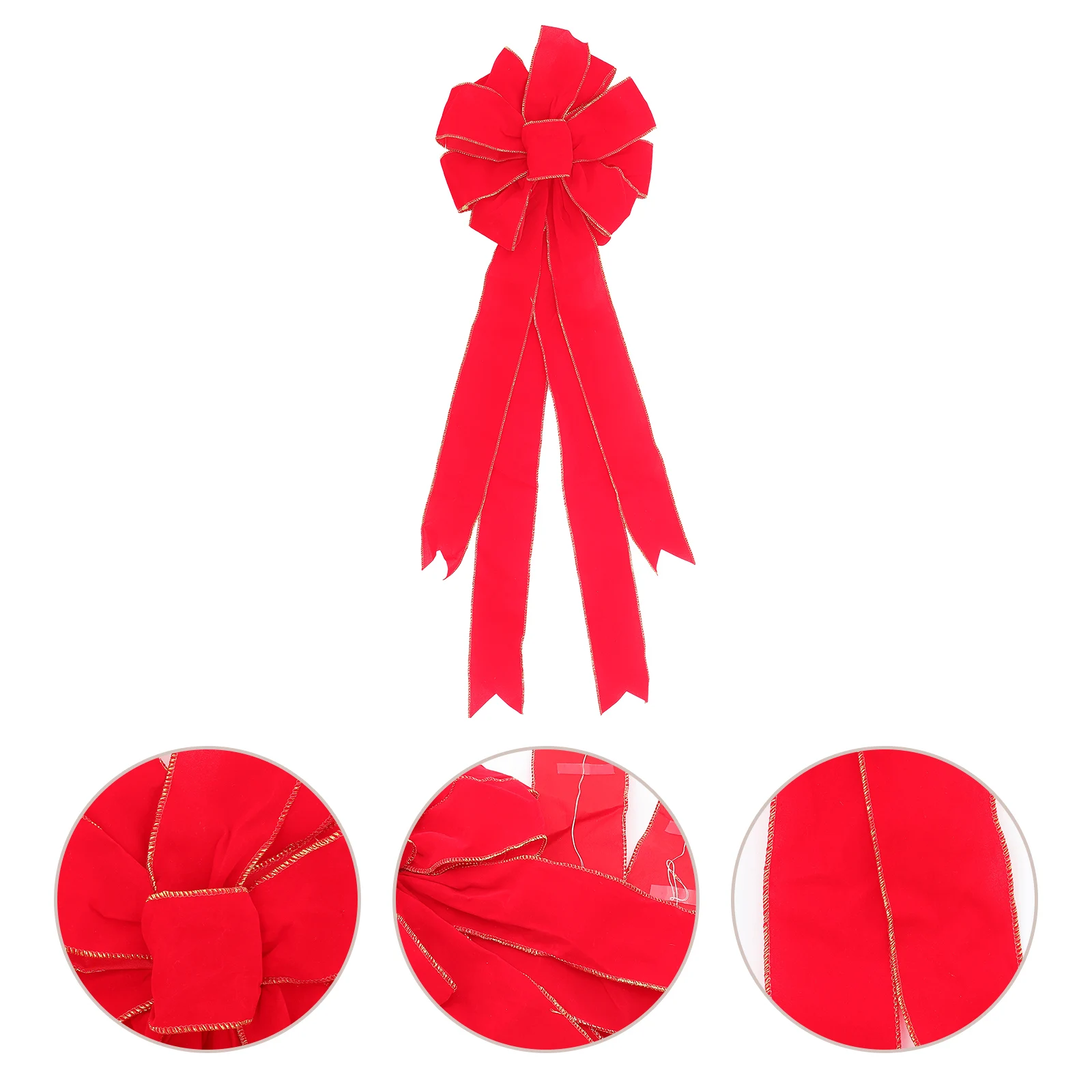 

Top Hat Glowing Bow Hanging Decoration Man Knot Flannel Baubles Christmas Decorations Ornaments