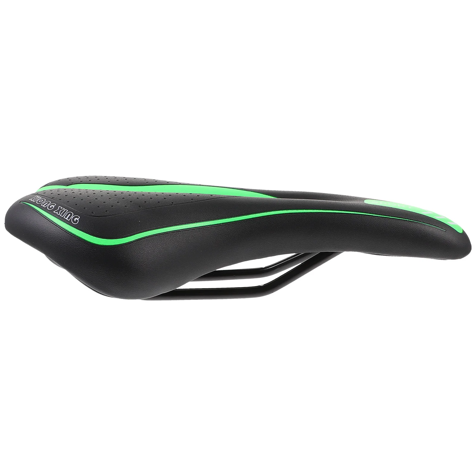 Professional Bike Saddle Mountain Road Seat Comfortable Cycling Cushion Pad Black Green Easy Installation Bike Saddle