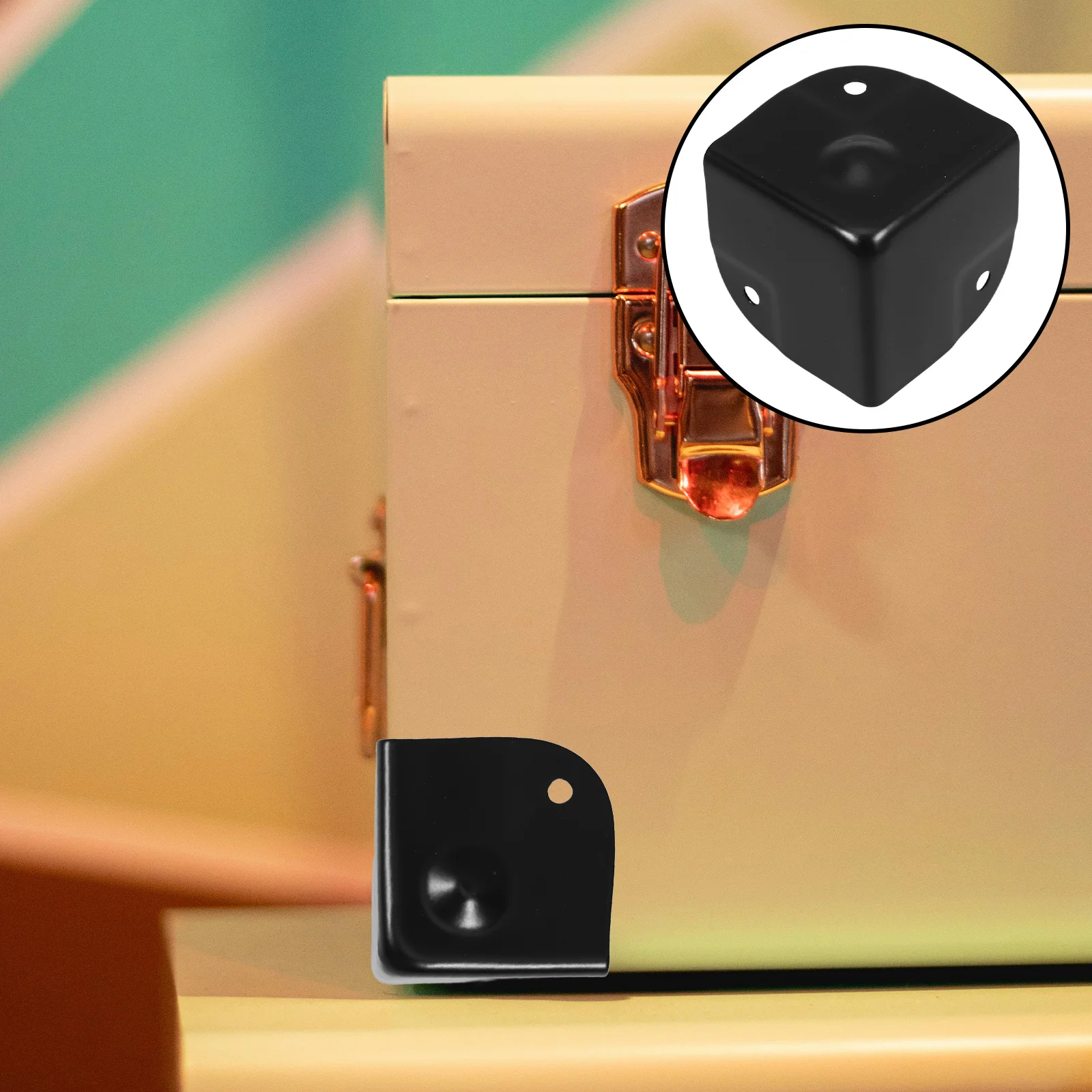 

6Pcs Exquisite Craftsmanship Metal Corner Guards for Furniture Versatile Application Protective Decorative Use