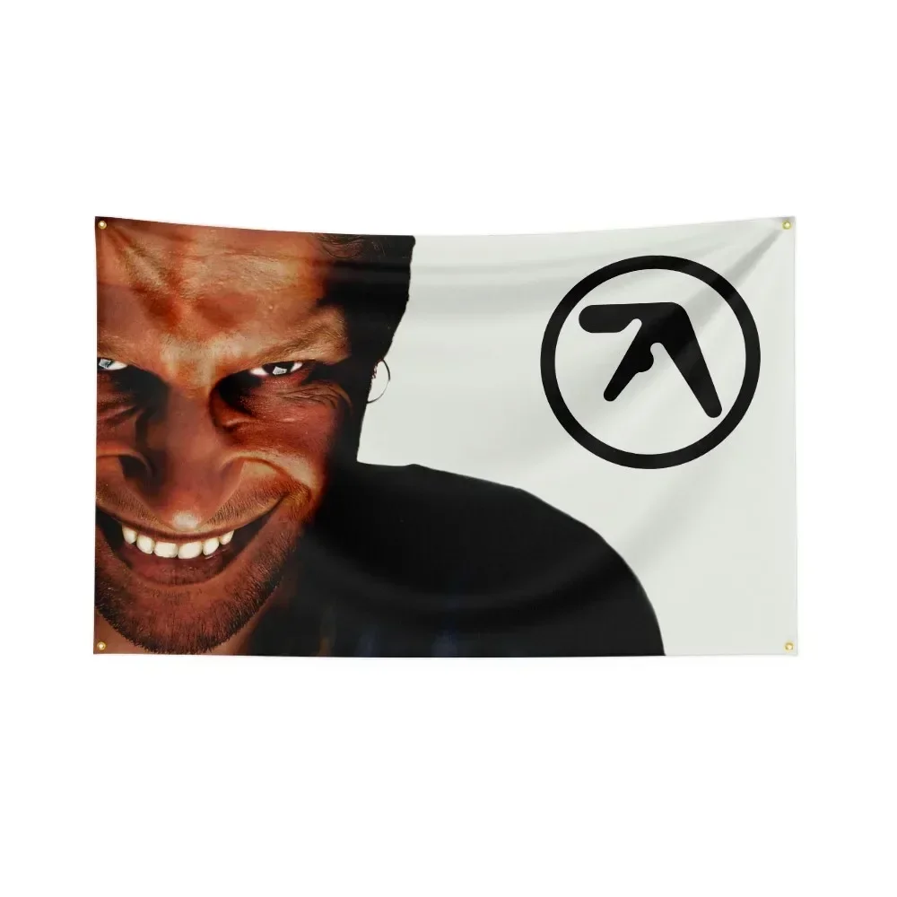 Aphex Twin Flag Polyester Digital Printing Electronic Music Banner