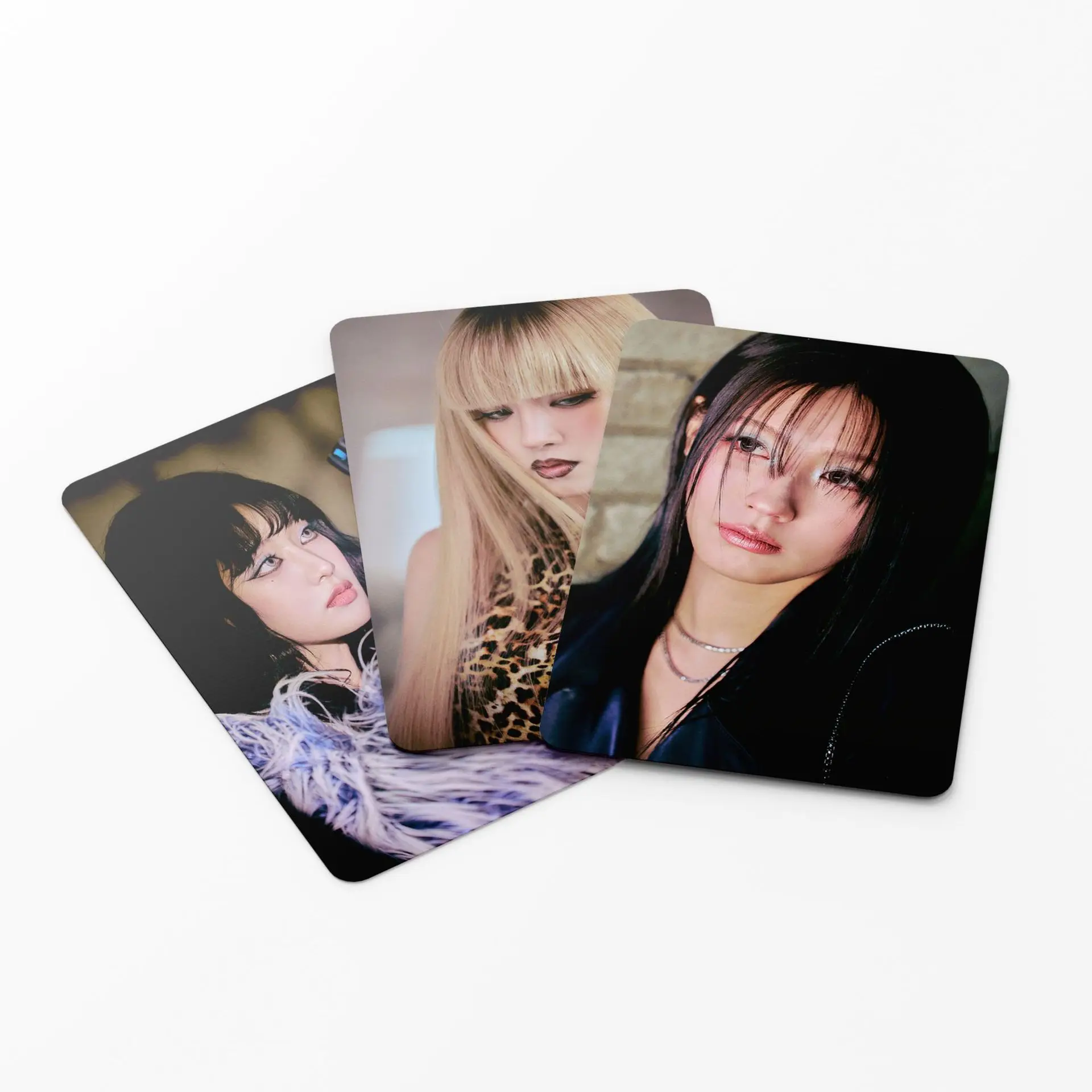 55 قطعة/المجموعة/مجموعة Kpop (G)I-DLE We Are Lomo بطاقة جديدة Ablum Shuhua Soojin Miyeon Yuqi HD صور طباعة صور بطاقات بريدية هدايا بطاقات الصور #3