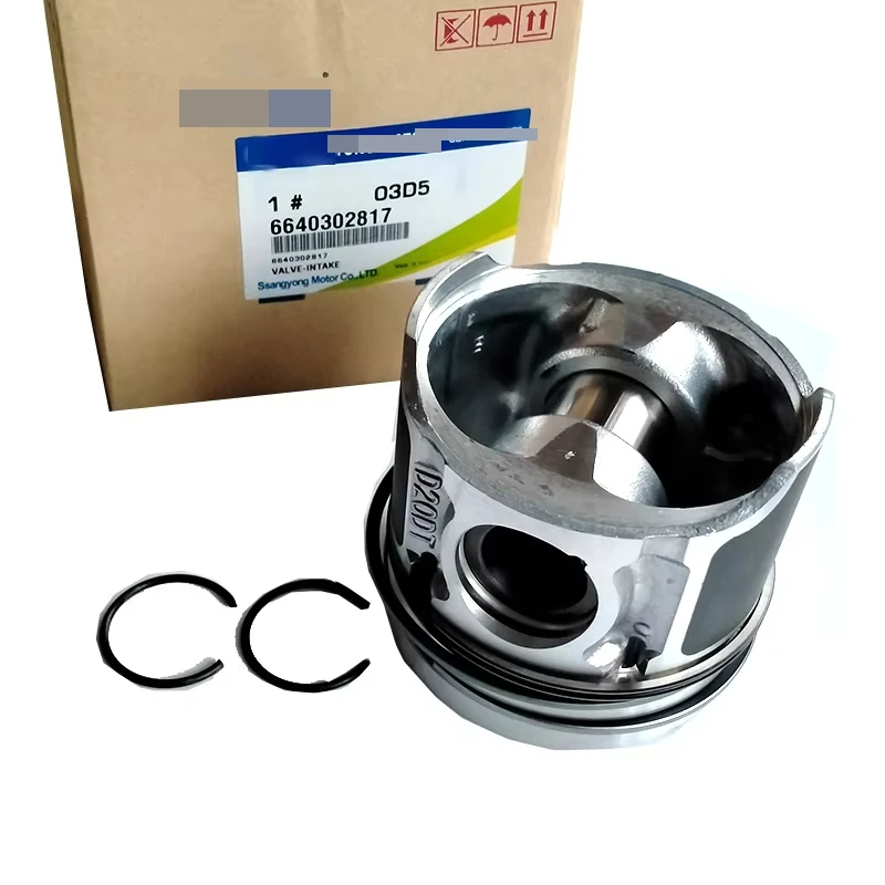 Original New Genuine Piston Assembly 6640302817 For Rexton +d20dt Actyon Sports Kyron High Quality