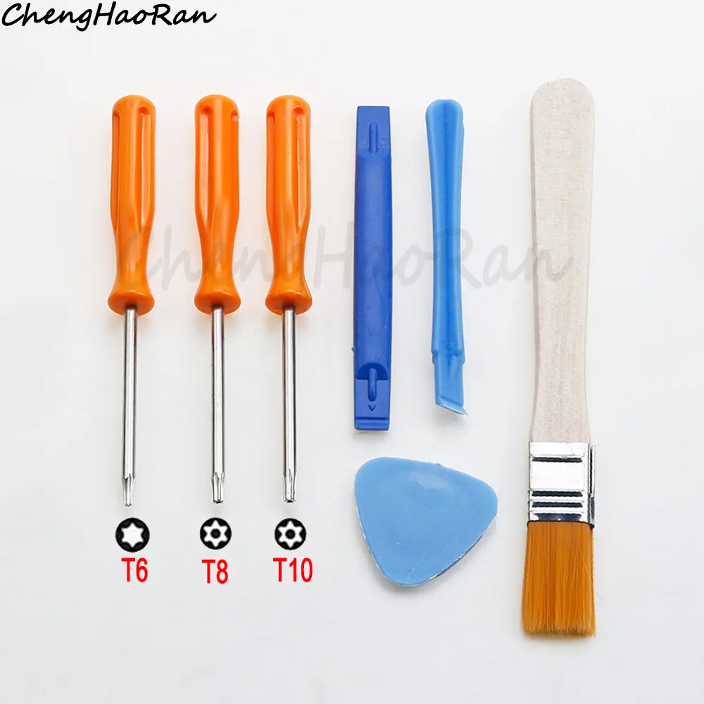 1 Set For PS3 PS4 PS5 Xbox one 360 Series T6 T8 T10 Security Screwdriver Tool Tamperproof Hole Repair Opening Tool Screw Driver