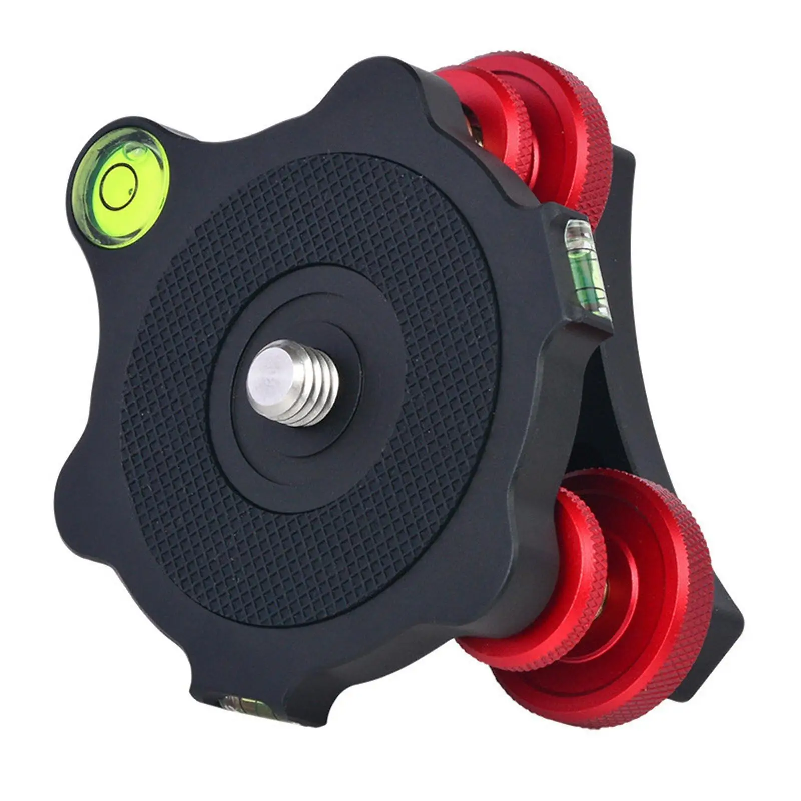 Leveling Base for Tripod Legs Universal Adjustable Head Support for Camera Angle Adjustment