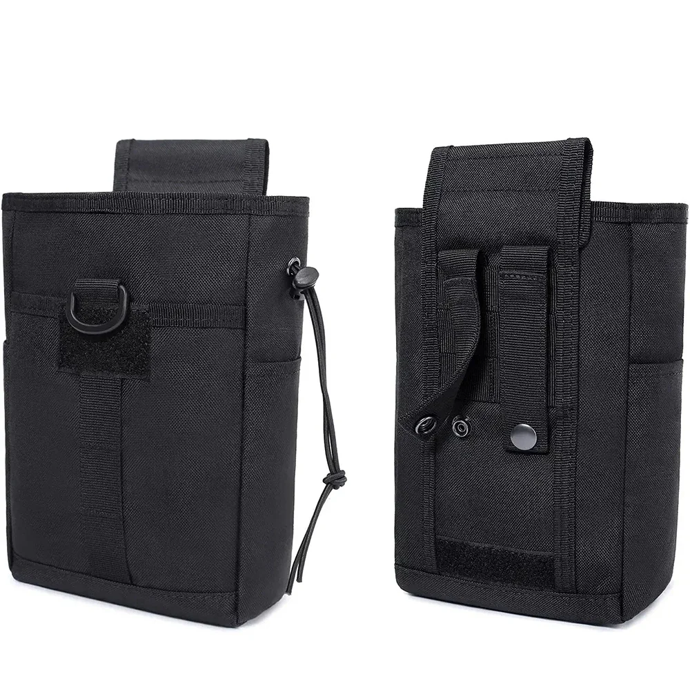 

Foldable Molle Dump Pouch Drawstring Drop AK AR Magazine Pouch Waist Bag Hunting shooting EDC Utility Recovery Mag Bag