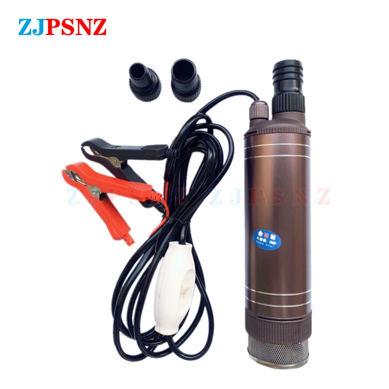 12V/24V 150W Tragbare DC Tauch Elektrische Pumpe Für Diesel Kraftstoff Lieferung Wasser Abwasser Saug transfer Elektrische Pumpe 45L/Min – Detail 18