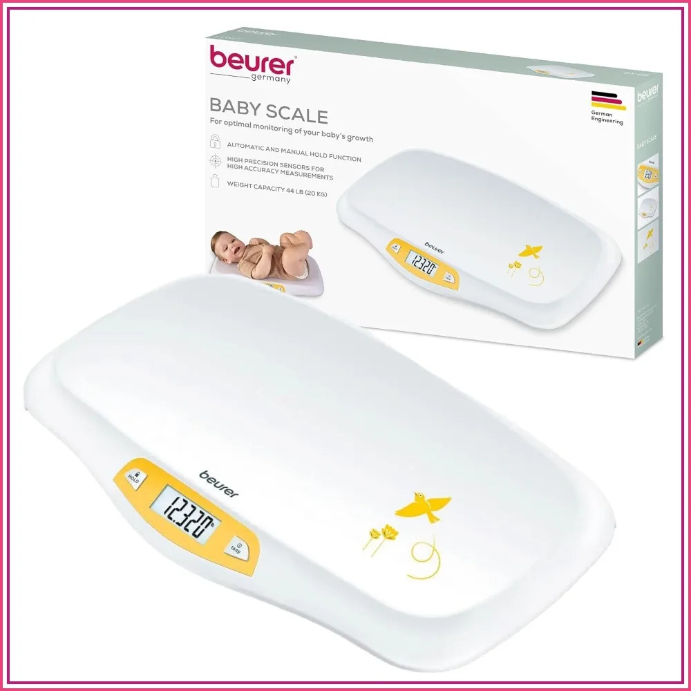 

Digital Baby Scale for Newborns, Weighs up to 44 lbs in lbs/kg/oz with Hold & Tare Functions, Pet Scale for Cats & Dogs