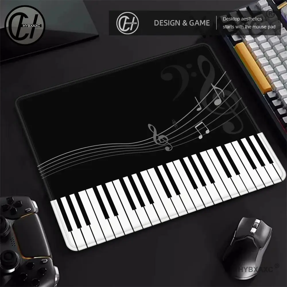 MousePad Piano Keys Play Mats Vintage Cool Musical Notes Rubber durable non-slip small size mouse pad hot sale