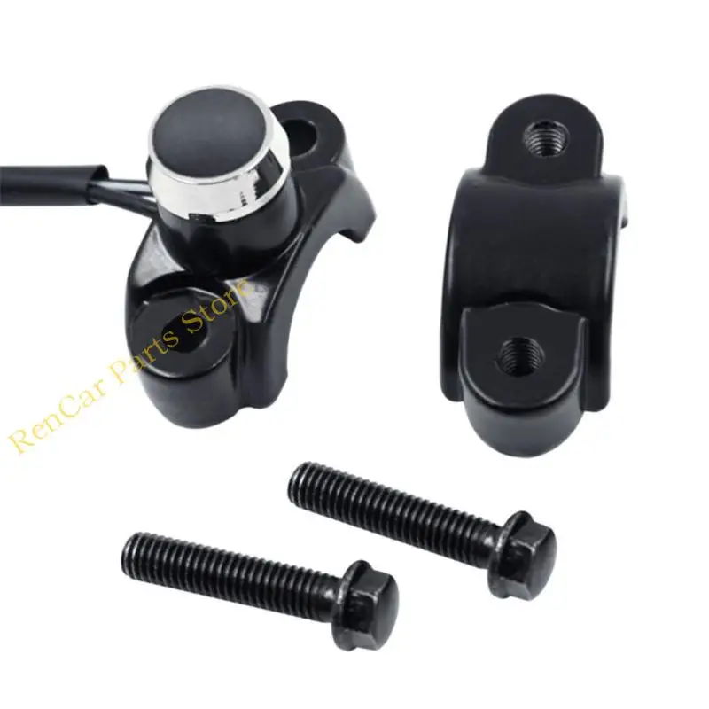 

F19A Upgrade Motorcycle Switch Handlebar Mount Horn Headlight Momentary Switch