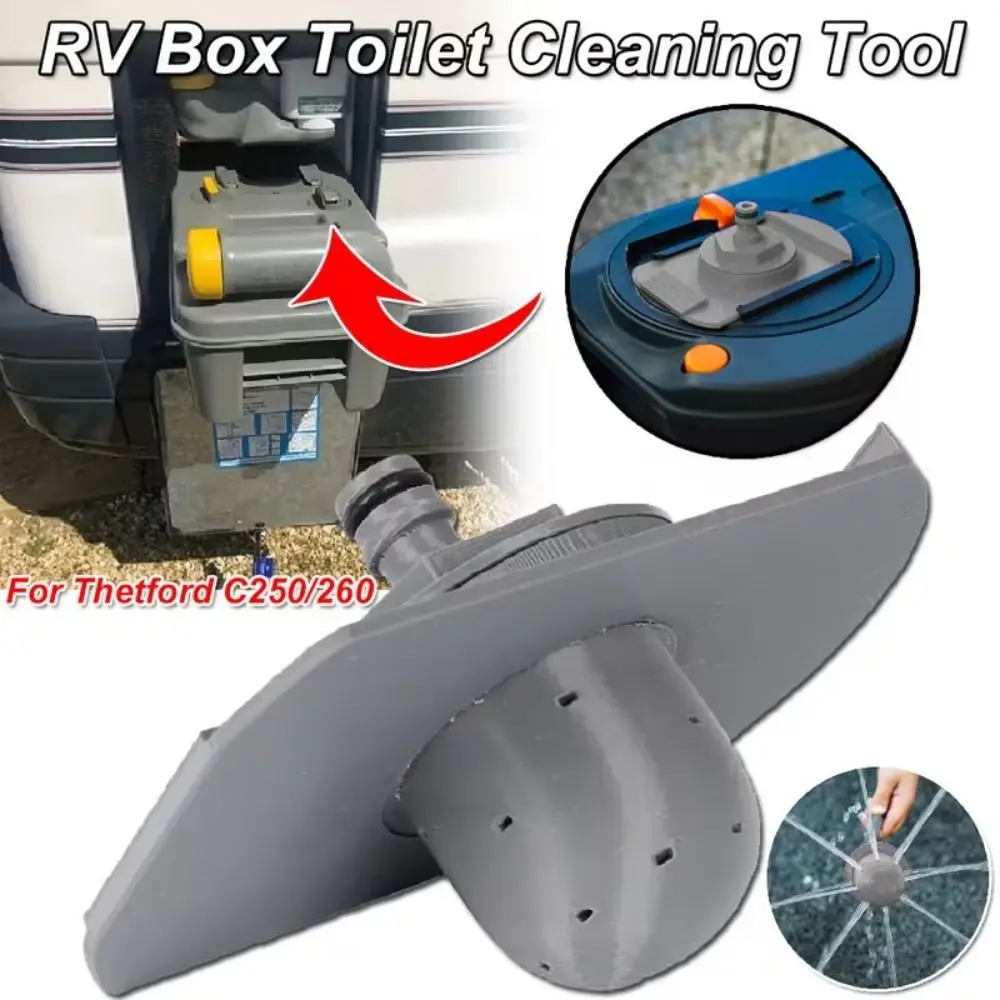 Cassette Toilet Fit RV Toilet Cleaning Tool Box Toilet Fit PC Cassette Toilet Cleaner Accessories Durable for Thetford C250 C260