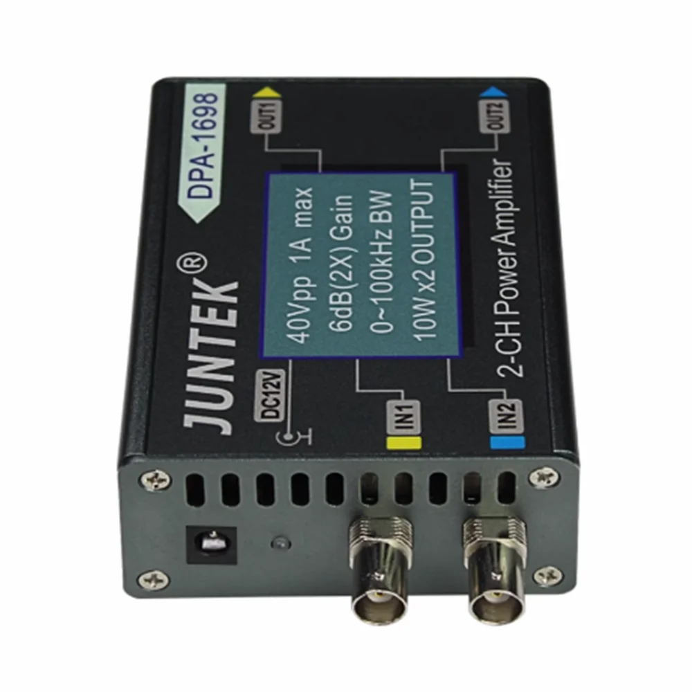 

DPA1698 мощный двухканальный генератор сигналов с функцией источника сигнала DDS