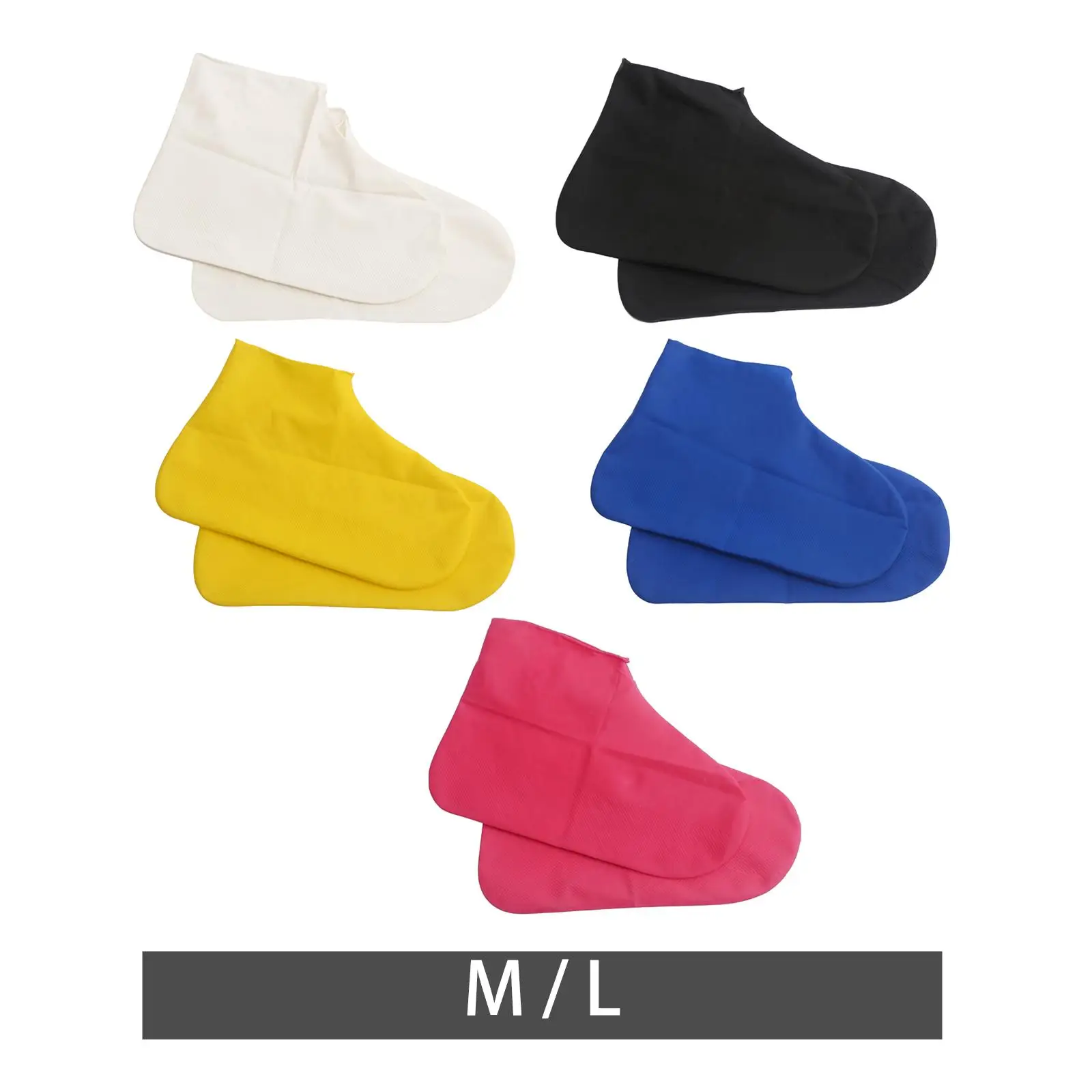 Non Slip Reusable Silicone Boot Latex Shoe Covers for Travel Garden Outdoor