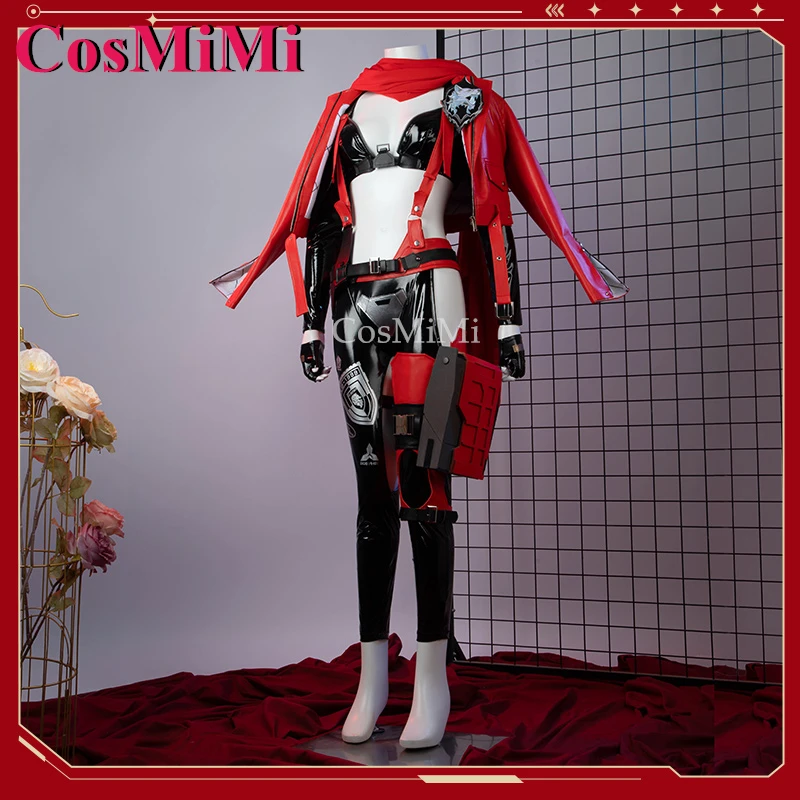 【Customized】CosMiMi Little Red Riding Hood Cosplay Game NIKKE Costume Sweet Combat Uniform Carnival Party Role Play Clothing New