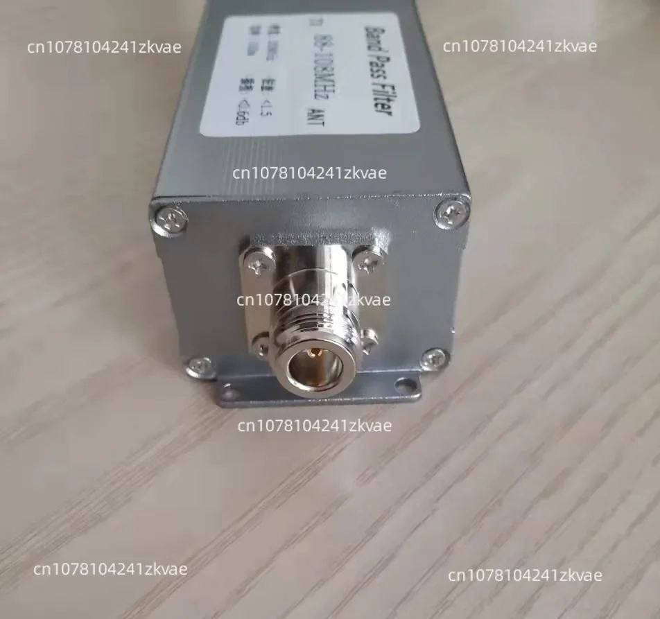 Band-pass Filter 88-108MHz Filter N-bus 100W Band-pass Anti-interference to Improve Reception