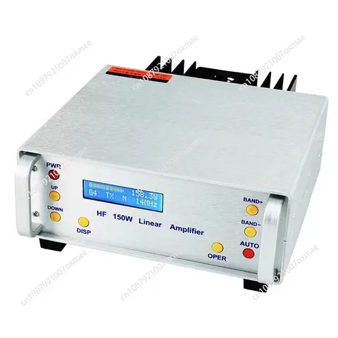 PA-150D 1.8-30MHz 150W HF Linear Amplifier Ham Radio Amplifier with High Temperature & High SWR Protection