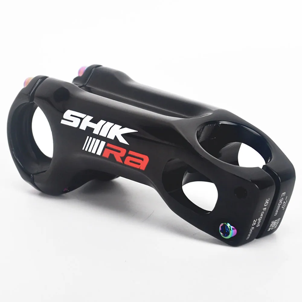 Shikra Bicycle Handlebar Stem Negative 20 Degree 31.8*80/90/100mmMtb High Strength XC Am DH Handlebar Stem Bicycle Accessories