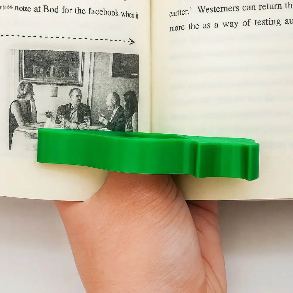 Waterproof Book Thumb Page Holder Scratch Resistant Cartoon Reading Decorative Ornaments Cute Pages Guide Marker Office
