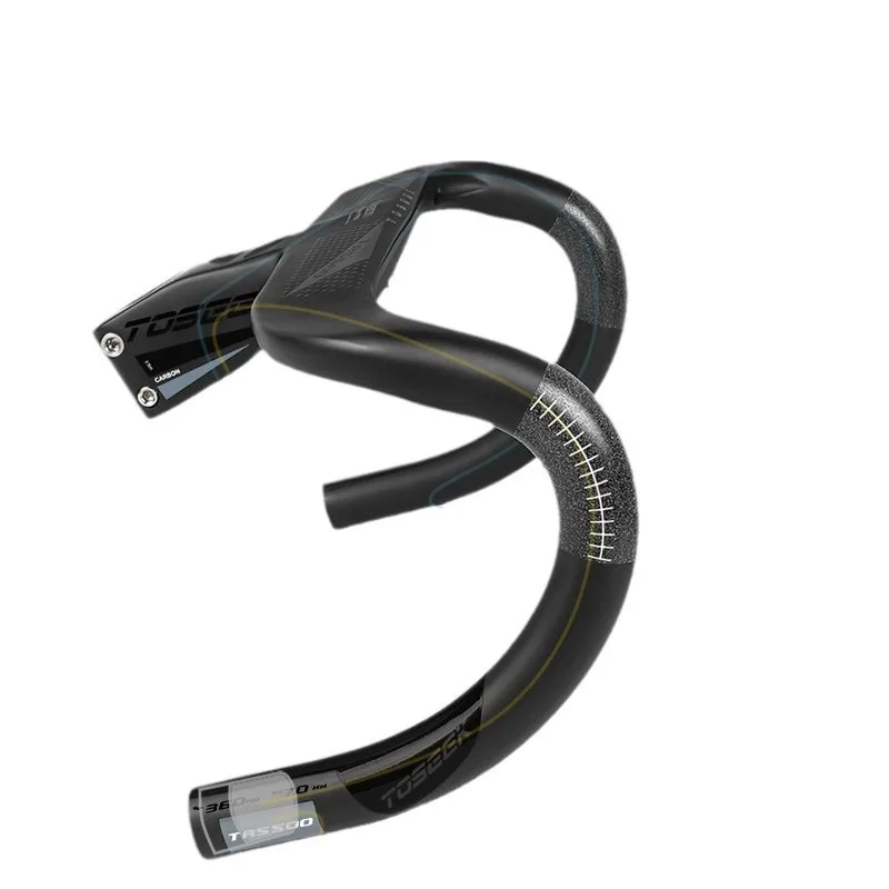 TR5500 Carbon Fiber Integrated Handlebar Fully Hidden Cable Routing For Road Bike Bicycle Bend Handle Drop Bar Cycling Parts