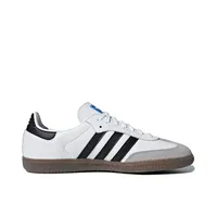 Adidas Originals Samba Men's and Women's Skateboarding Shoes Wear Resistant Low Board Shoes Anti Slip Comfortable White Unisex