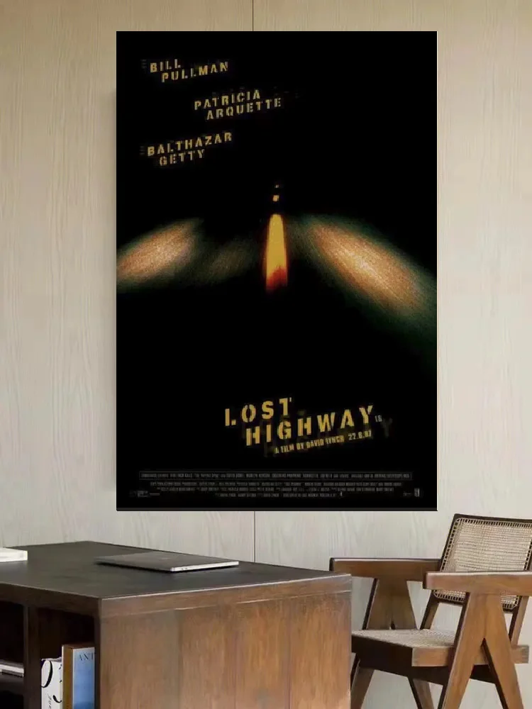 LOST HIGHWAY Movie Art Picture Print, Silk Poster, Living Room Decor, Home Wall