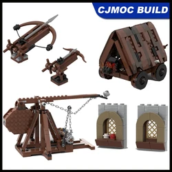 MOC UCS Building Blocks Set - Windows Ideas Trebuchet Battering Ram Ballistas Model Assembling Brick Toys  MOC-166371