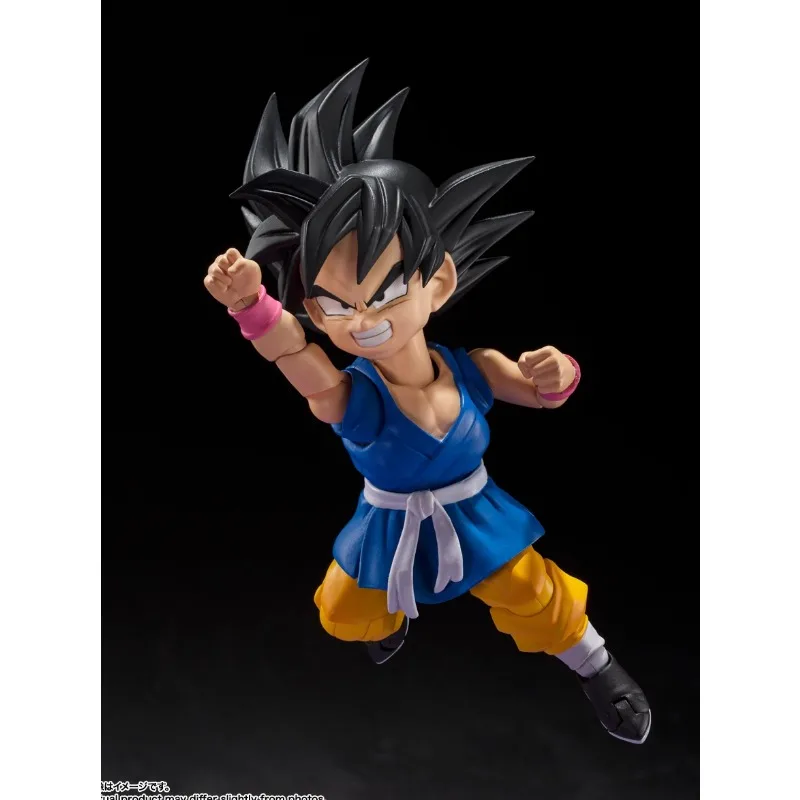 Bandai S.H.Figuarts genuino Dragon Ball GT figura de Anime Son Goku juguetes de acción para niños regalo de Navidad adornos de modelos coleccionables