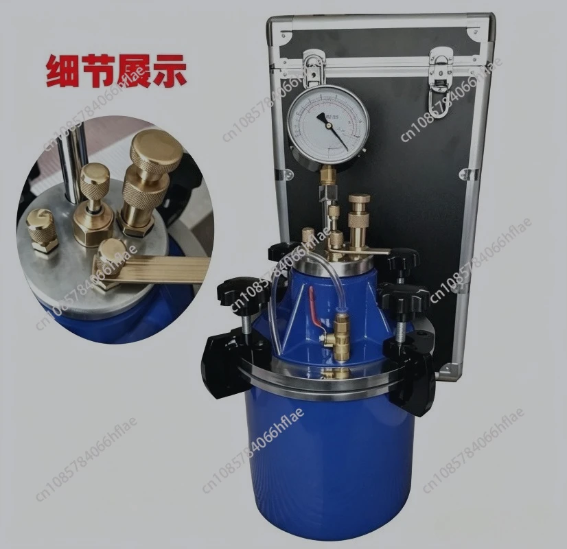 Fresh Concrete Air Content Tester CA-3 Type Air Entrainment Meter Cement Mix Performance Testing Equipment