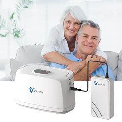VARON NT-03 3L/min 32.5±2.5% Portable Oxygen Machine with Battery and Bags Oxygen Concentration Pulse Oxygen Supply