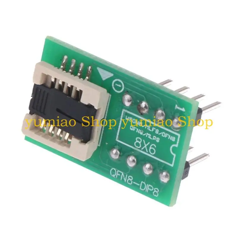 

587B QFN8 WSON8 MLF8 MLP8 DFN8 TO DIP8 AC ADAPTER для программистов TL866II RT809H RT809F,