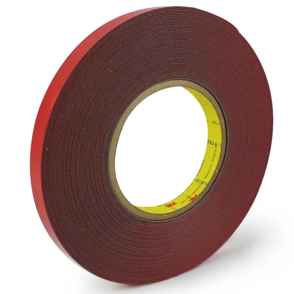 3M Acrylic Foam Tape GT7116, Gray, 1.6 mm, attaching auto exterior trim, 10mmX25M/Lot