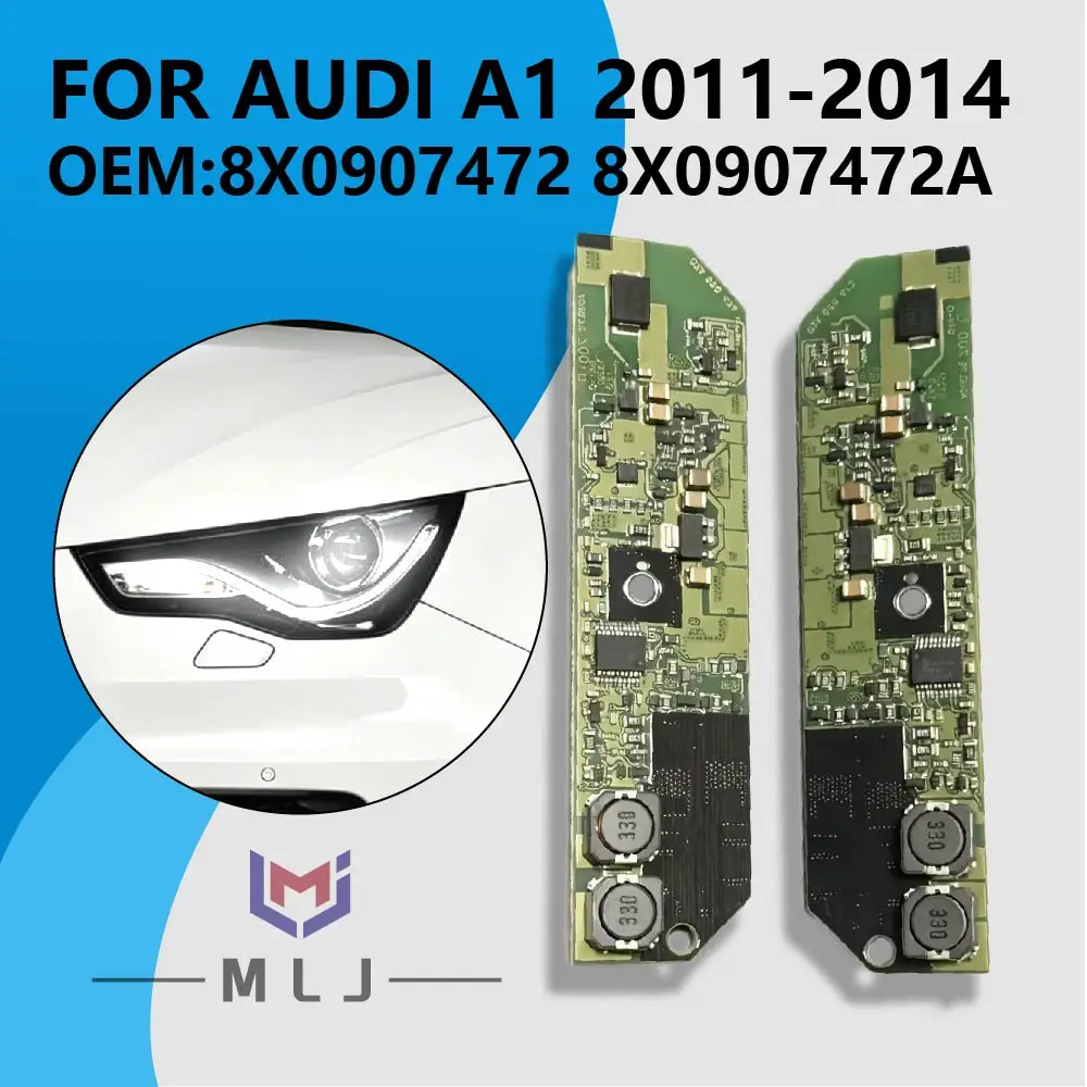 

LED DRL 8X0907472 8X0907472A Headlight Day time Running Light Unit Module PCB Chip For Audi A1 2011-2014 Replacement Parts