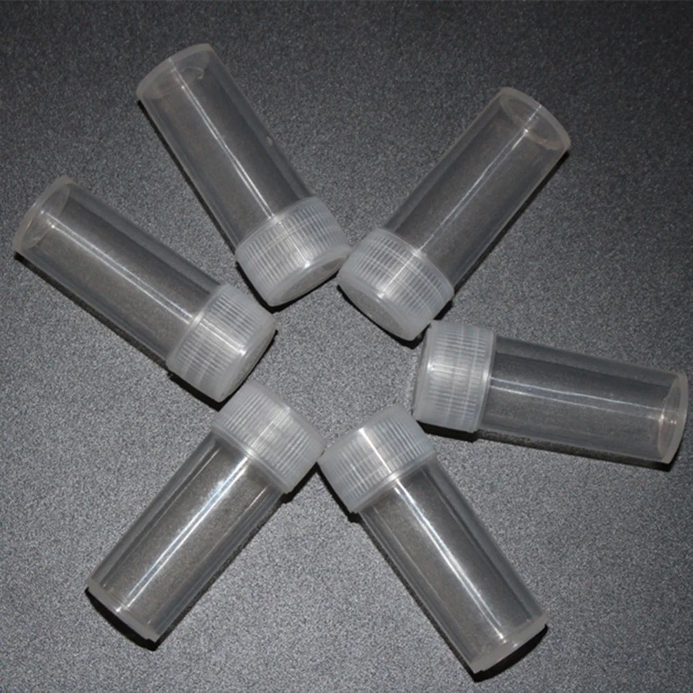 100pcs 5ml Transparent PP Container Empty Tubes Plastic Bottles Transparent Beads Organizers Boxes Bottles