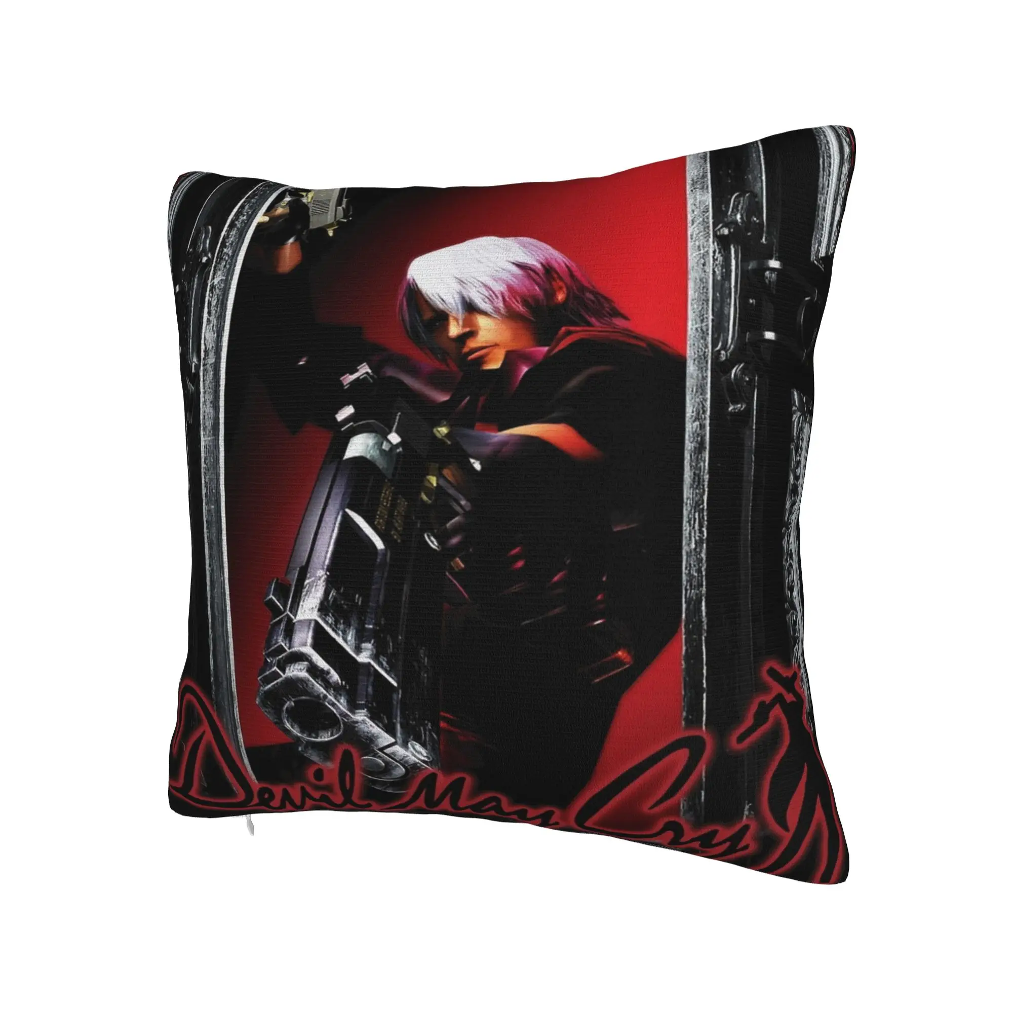 Devils May-Cry 3 Pillowcase Merch Printing Cushion Cover Decorative  Throw Pillow Case Cover Home Multi Size
