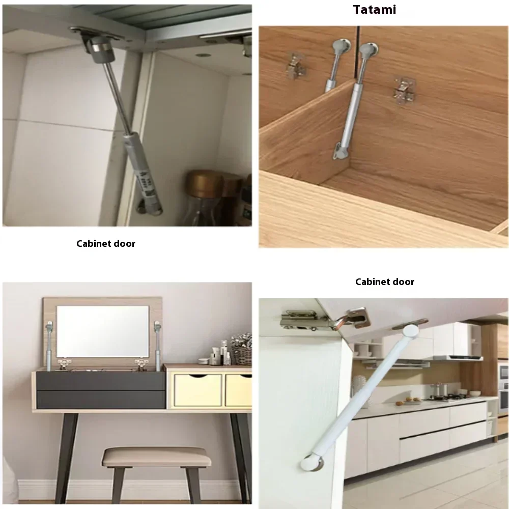 Kitchen Cabinet Cupboard Hinges Door Lifter Up Stay Soft Close Hydraulic Gas Spring Telescopic Hinge Support Furniture Fittings