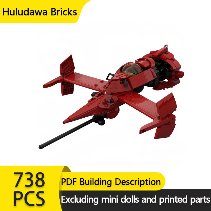 Military Aircraft Model MOC Building Bricks Swordfish Spacecraft Modular Technology Gifts Holiday Assemble Children Toys Suit