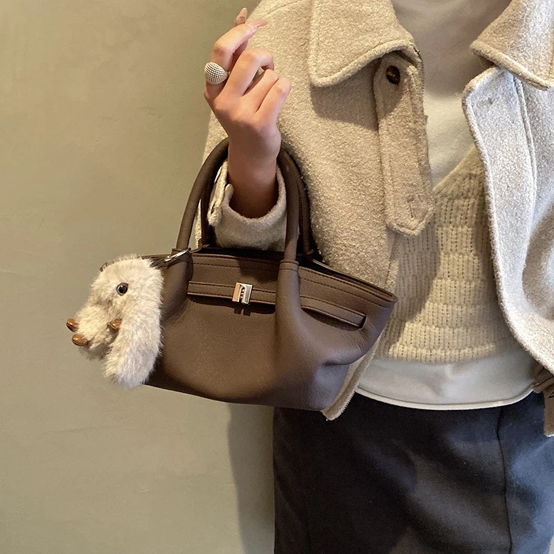 

Luxury Brand Famous Designer Ladies Handbag - Elegant Leather Tote Bag In Popular Classic Shoulder Style