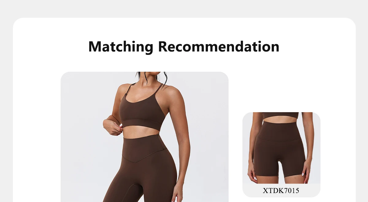 Ctenkevet Sommer Damen Cross-Back Yoga Sport-BH Schnelltrocknend Fitness Lauf-Top Enganliegende Unterwäsche für Aktive Frauen – Detail 2