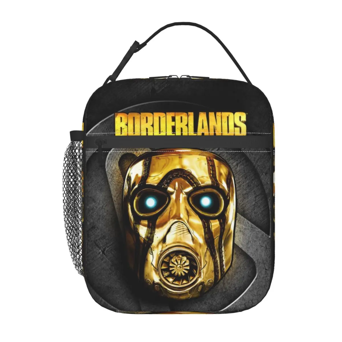 เกมบอร์เดอร์แลนด์ 4 กระเป๋าใส่อาหารกลางวันแบบหุ้มฉนวน ภาชนะบรรจุอาหาร กล่องอาหารกลางวันแบบเก็บความเย็นแบบพกพาสำหรับปิกนิก