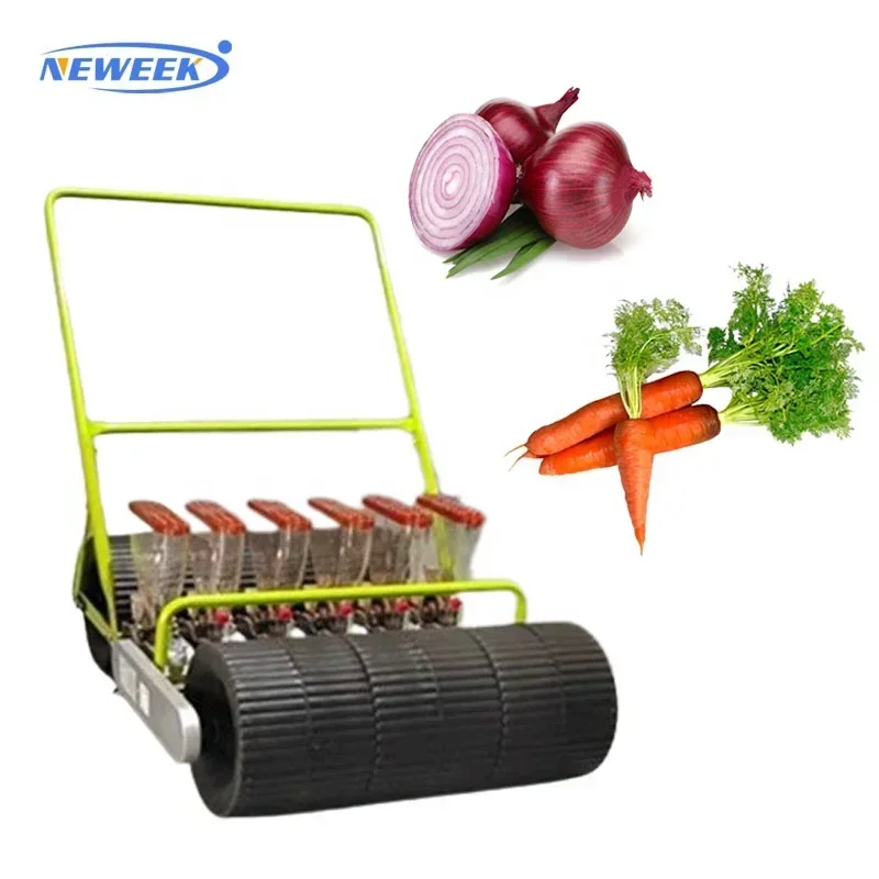 NEWEEK 6 rows energy saving cabbage lettuce turnip spinach carrot seeder onion seed planting machine