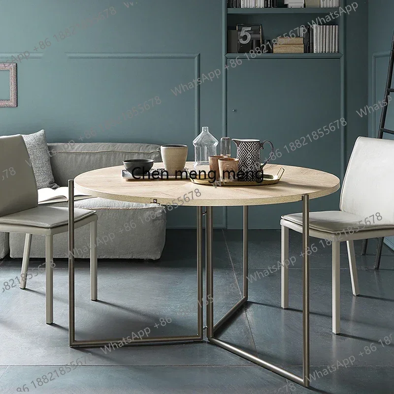 

X большие овальные круглые обеденные столы, современные деревянные обеденные столы для итальянского скандинавского ресторана, складной салон Mesas De Jantar, мебель для дома