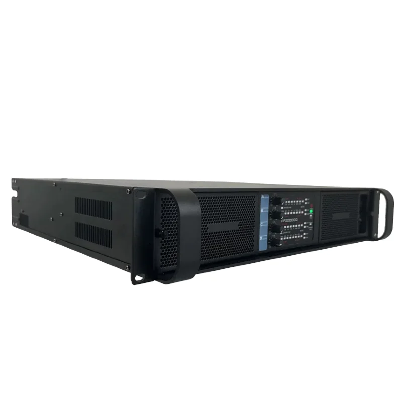 FP20000q Class TD Professional 4-Channel 20000W Metal Amplifier With 4-Ohm Impedance Surround Sound Ready