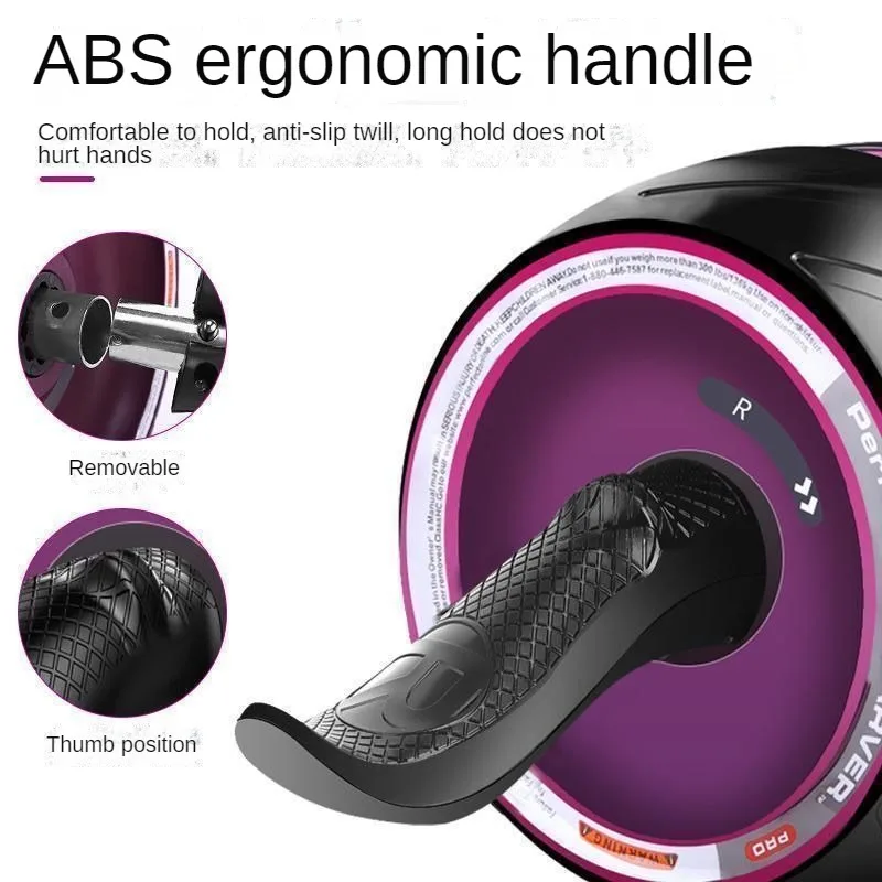 Automatic Rebound Abdominal Wheel Abdominal Muscle Wheel Male Female Abdominal Roll Thin Waist Beginner Abdominal Muscle Trainer