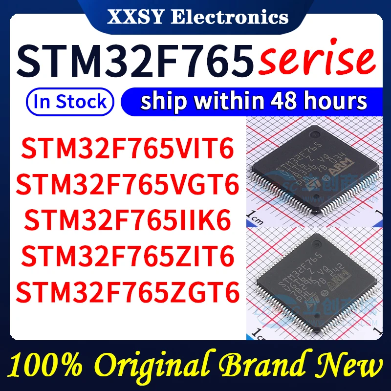 STM32F765VIT6 STM32F765VGT6 STM32F765IIK6 STM32F765ZIT6 STM32F765ZGT6 100% Quality Original New MCU IC