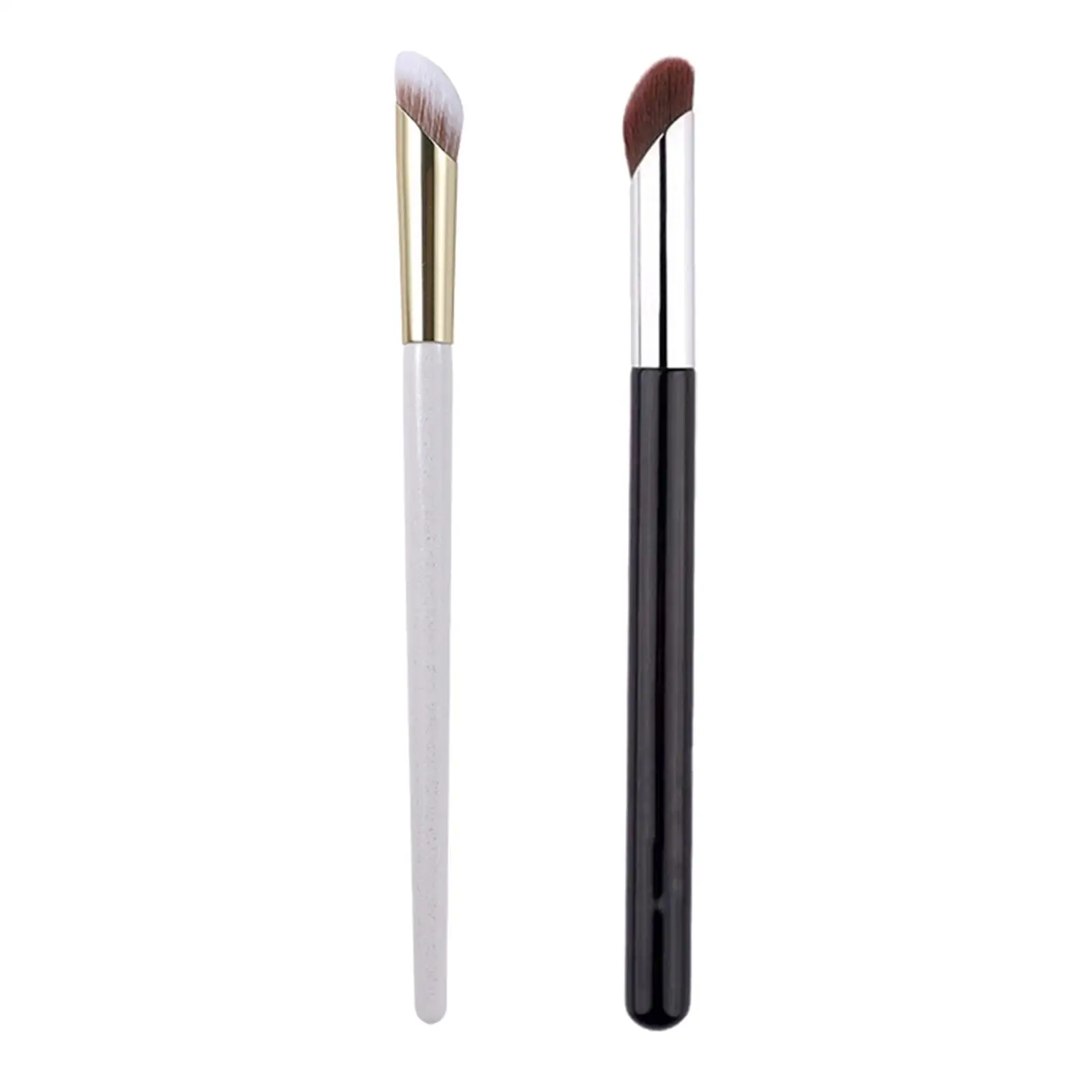 Concealer Makeup Brush Mini Angled Flat Top for Buffing Concealing